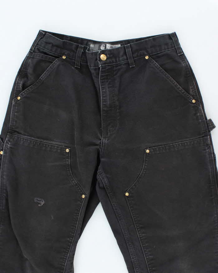Vintage Carhartt Heavyweight Faded Double Knee Carpenter Trousers - W32 L32