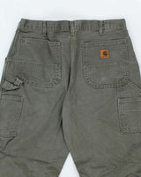Vintage Carhartt Heavyweight Single Knee Carpenter Trousers - W32 L30