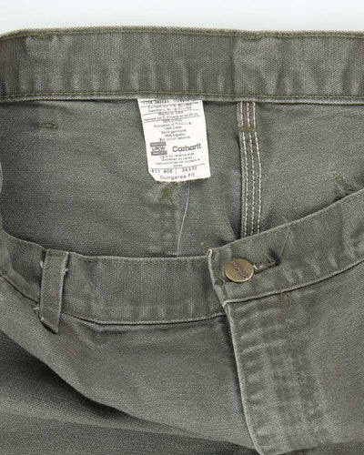 Vintage Carhartt Heavyweight Single Knee Carpenter Trousers - W32 L30