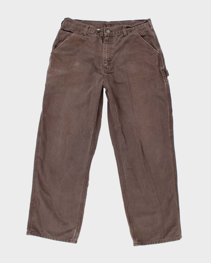 Vintage Carhartt Heavyweight Single Knee Carpenter Trousers - W32 L28