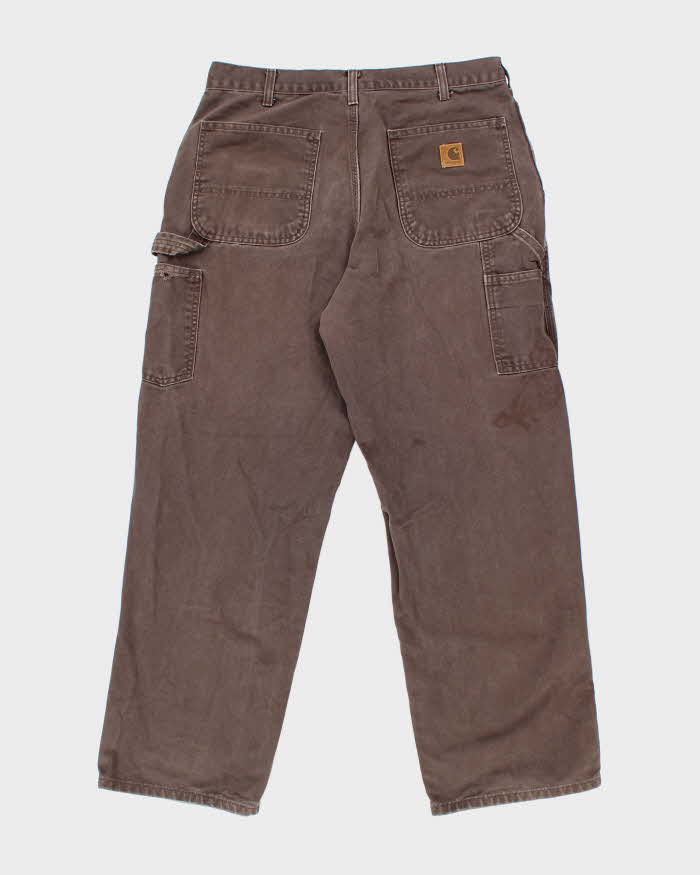 Vintage Carhartt Heavyweight Single Knee Carpenter Trousers - W32 L28
