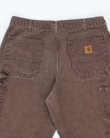 Vintage Carhartt Heavyweight Single Knee Carpenter Trousers - W32 L28