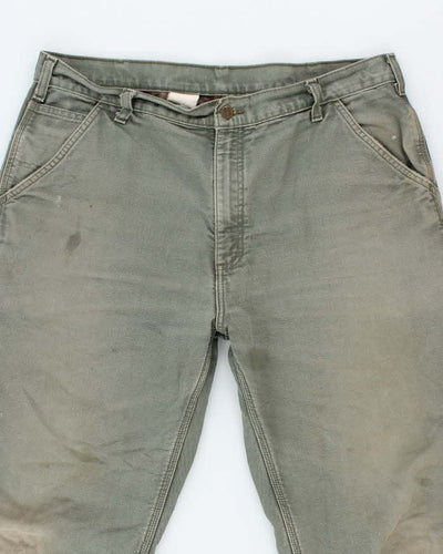 Vintage 90's Carhartt Heavyweight Lined Single Knee Carpenter Trousers - W36 L31