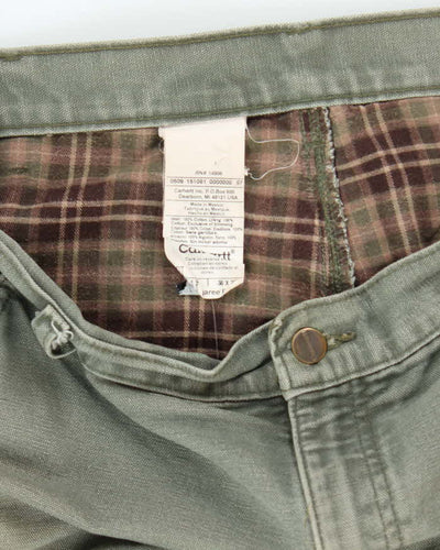 Vintage 90's Carhartt Heavyweight Lined Single Knee Carpenter Trousers - W36 L31