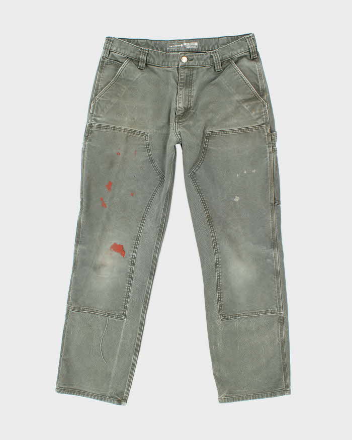Vintage 2000's Carhartt Heavyweight Double Knee Carpenter Trousers - W32 L28