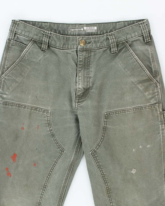 Vintage 2000's Carhartt Heavyweight Double Knee Carpenter Trousers - W32 L28