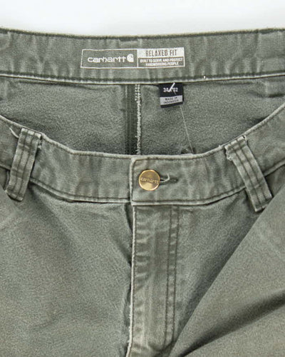 Vintage 2000's Carhartt Heavyweight Double Knee Carpenter Trousers - W32 L28
