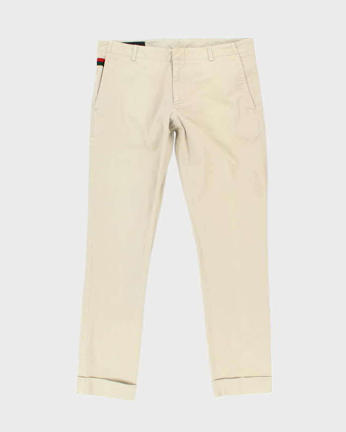 Vintage 2000's Gucci Slim Fit Lightweight Chinos - W33 L30