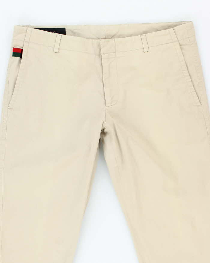 Vintage 2000's Gucci Slim Fit Lightweight Chinos - W33 L30