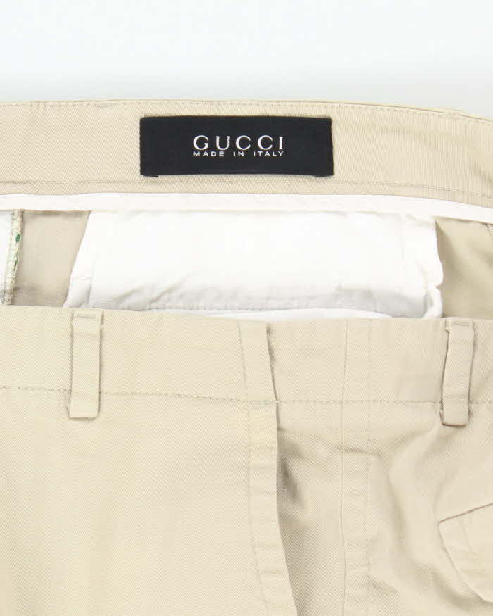 Vintage 2000's Gucci Slim Fit Lightweight Chinos - W33 L30