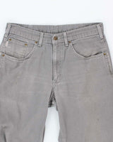 Vintage 2000's Carhartt Faded Single Knee Carpenter Trousers - W34 L29