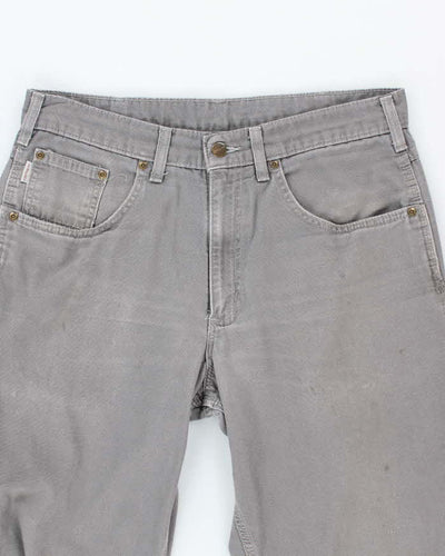 Vintage 2000's Carhartt Faded Single Knee Carpenter Trousers - W34 L29