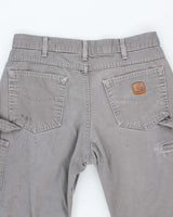 Vintage 2000's Carhartt Faded Single Knee Carpenter Trousers - W34 L29
