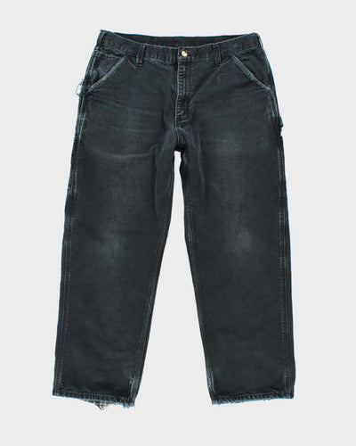 Vintage 2000's Carhartt Heavyweight Faded Single Knee Carpenter Trousers - W32 L27