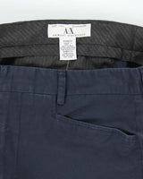 Vintage Armani Exchange High Waisted Chino Trousers - W30 L29