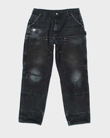Vintage 90's Carhartt Distressed Heavyweight Double Knee Carpenter Trousers - W34 L31