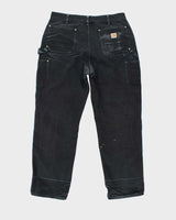 Vintage 90's Carhartt Distressed Heavyweight Double Knee Carpenter Trousers - W34 L31