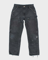 Vintage 2000's Carhartt Heavyweight Double Knee Carpenter Trousers - W30 L29