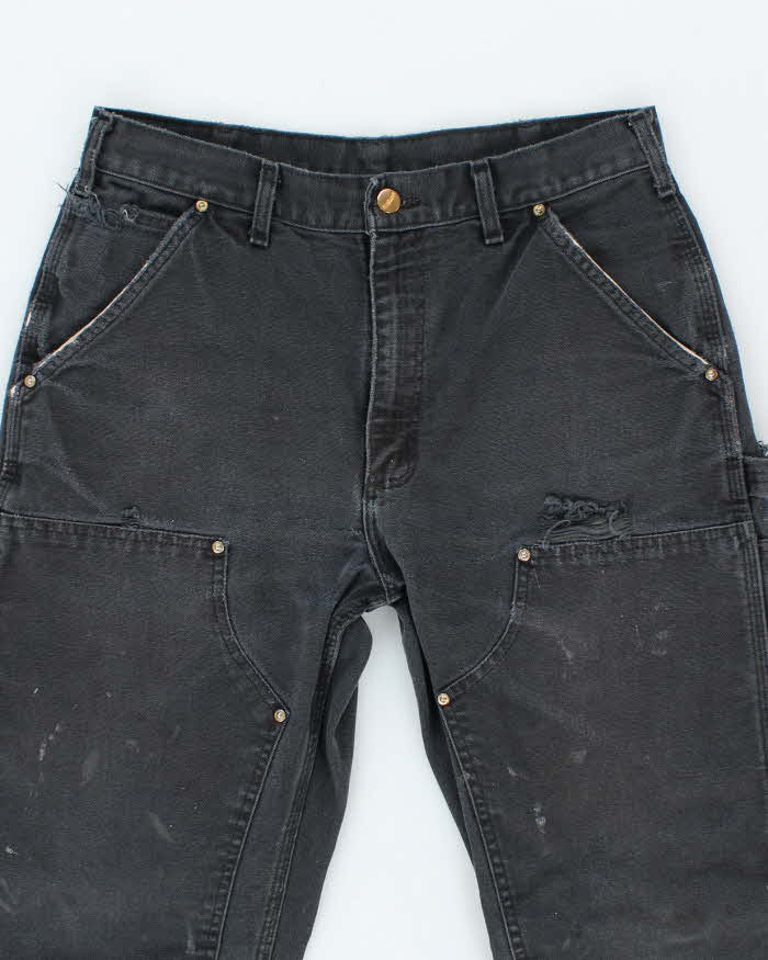 Vintage 2000's Carhartt Heavyweight Double Knee Carpenter Trousers - W30 L29