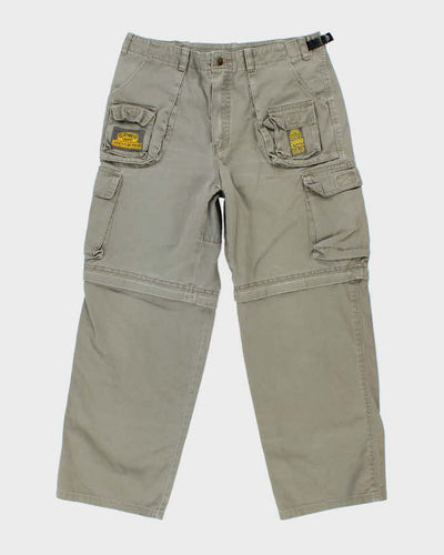 Vintage Cameo Trophy Adventure Wear Zip Off Utility Trousers - W31 L27