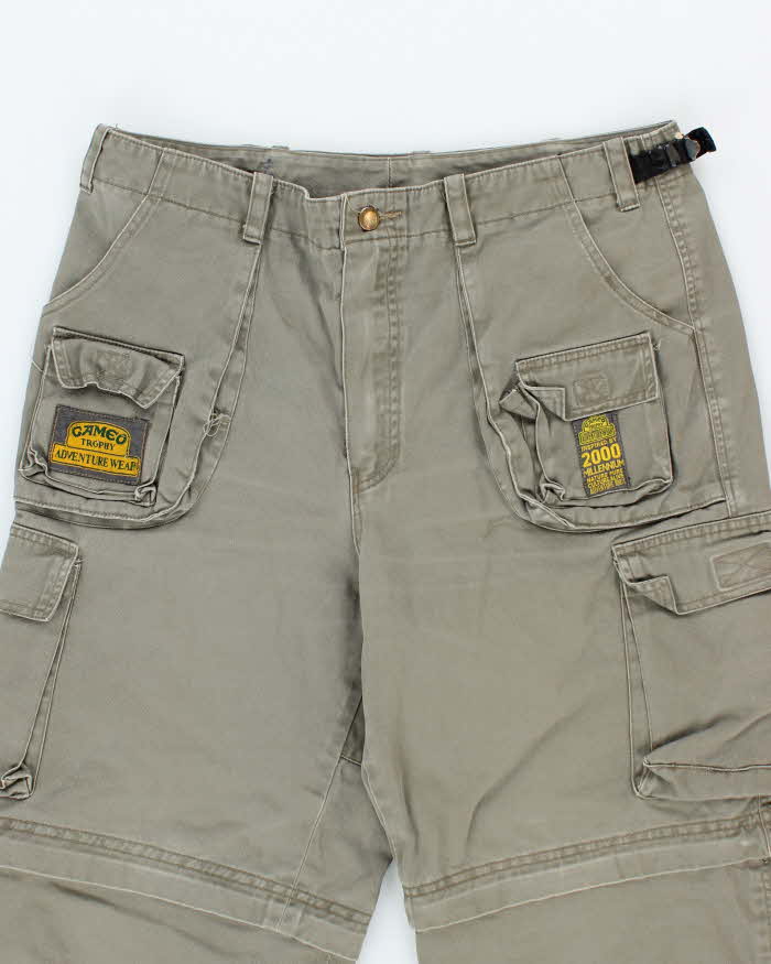 Vintage Cameo Trophy Adventure Wear Zip Off Utility Trousers - W31 L27