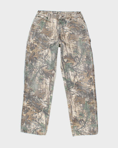 Vintage 2000's Carhartt Real Tree Camouflage Carpenter Trousers - W30 L31