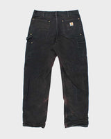 Vintage 2000's Carhartt Faded Double Knee Carpenter Trousers - W32 L31