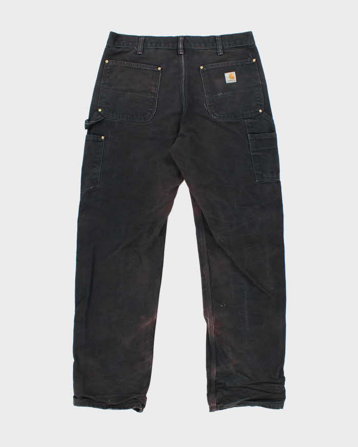 Vintage 2000's Carhartt Faded Double Knee Carpenter Trousers - W32 L31
