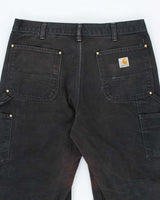 Vintage 2000's Carhartt Faded Double Knee Carpenter Trousers - W32 L31