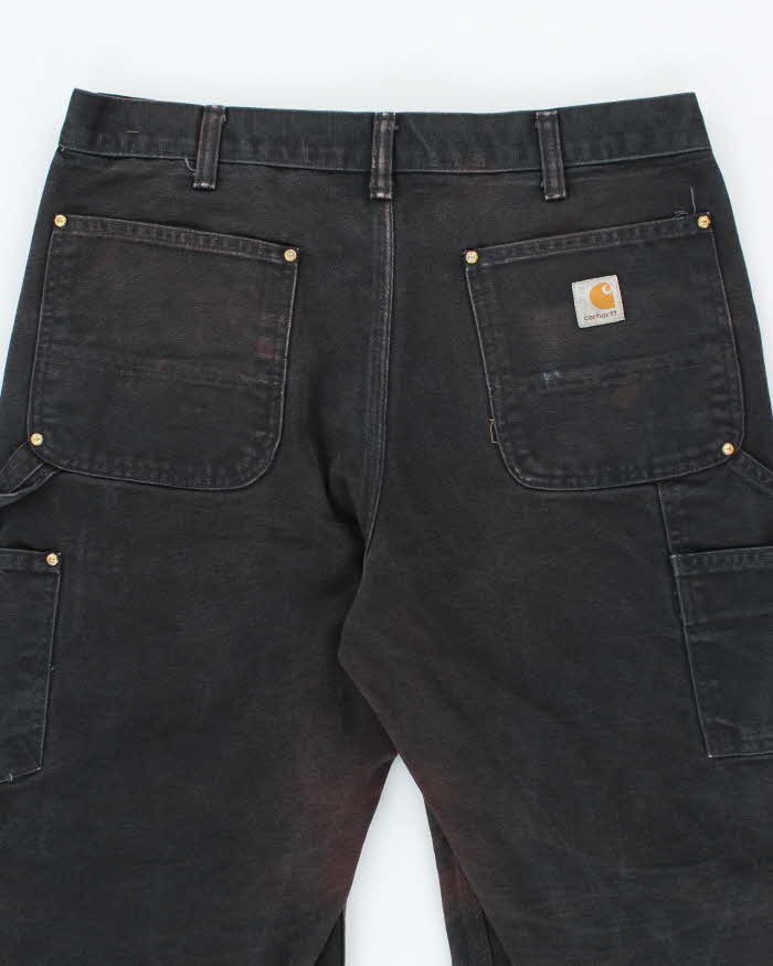 Vintage 2000's Carhartt Faded Double Knee Carpenter Trousers - W32 L31