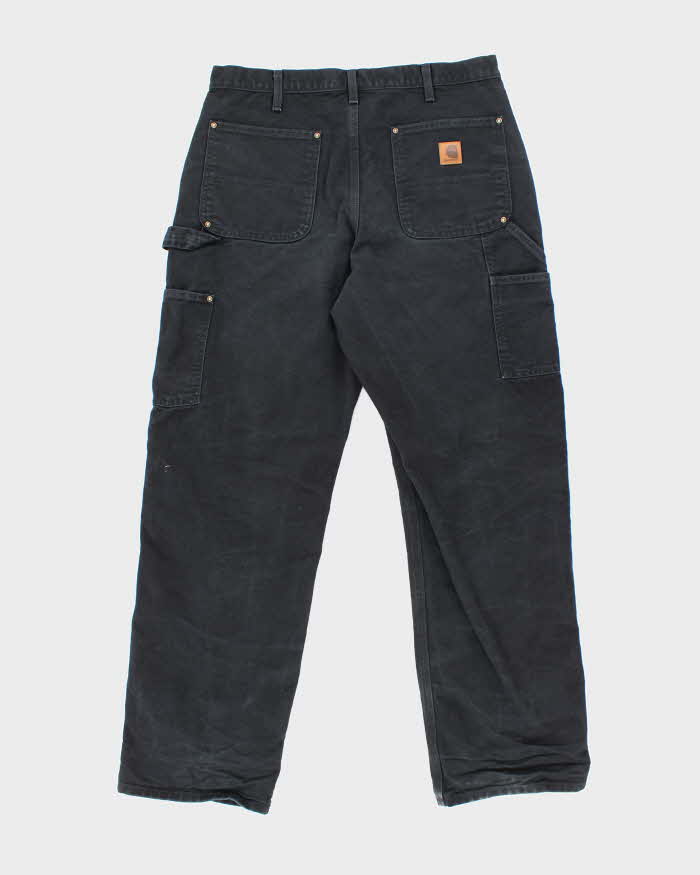 Vintage Carhartt Heavyweight Double Knee Faded Carpenter Trousers - W32 L30