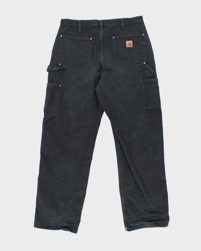 Vintage Carhartt Heavyweight Double Knee Faded Carpenter Trousers - W32 L30