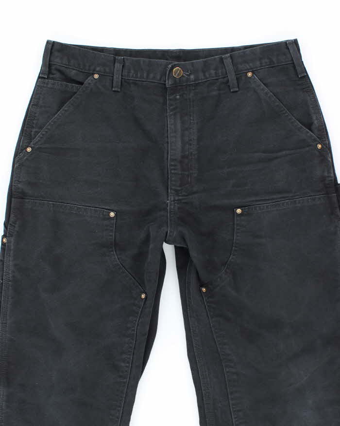Vintage Carhartt Heavyweight Double Knee Faded Carpenter Trousers - W32 L30