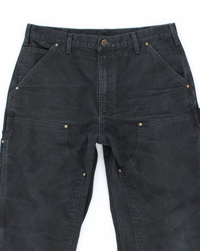 Vintage Carhartt Heavyweight Double Knee Faded Carpenter Trousers - W32 L30