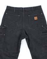 Vintage Carhartt Heavyweight Double Knee Faded Carpenter Trousers - W32 L30