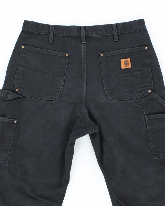 Vintage Carhartt Heavyweight Double Knee Faded Carpenter Trousers - W32 L30