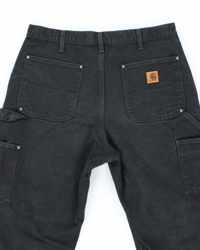 Vintage Carhartt Heavyweight Double Knee Faded Carpenter Trousers - W32 L30