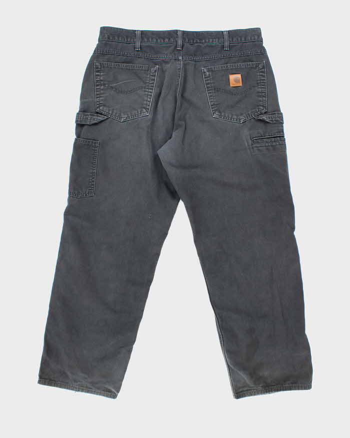 Vintage Carhartt Lightweight Faded Single Knee Carpenter Trousers - W34 L28