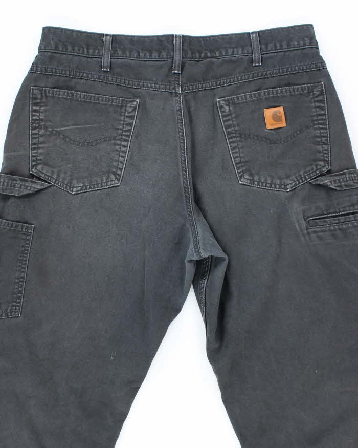 Vintage Carhartt Lightweight Faded Single Knee Carpenter Trousers - W34 L28