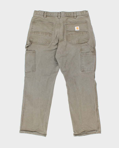 Vintage 2000's Carhartt Heavyweight Double Knee Carpenter Trousers - W34 L27