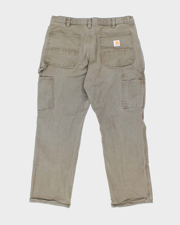 Vintage 2000's Carhartt Heavyweight Double Knee Carpenter Trousers - W34 L27