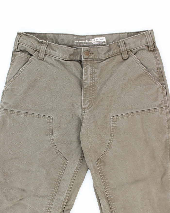 Vintage 2000's Carhartt Heavyweight Double Knee Carpenter Trousers - W34 L27