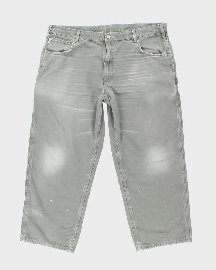 Vintage 2000's Carhartt Heavyweight Wide Leg Carpenter Trousers - W40 L25