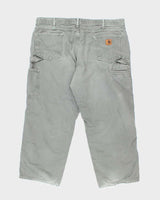Vintage 2000's Carhartt Heavyweight Wide Leg Carpenter Trousers - W40 L25