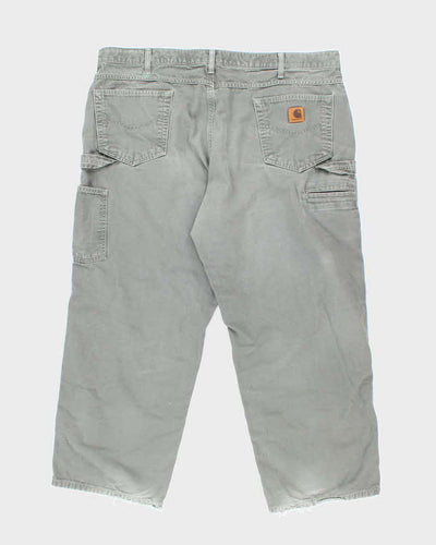 Vintage 2000's Carhartt Heavyweight Wide Leg Carpenter Trousers - W40 L25