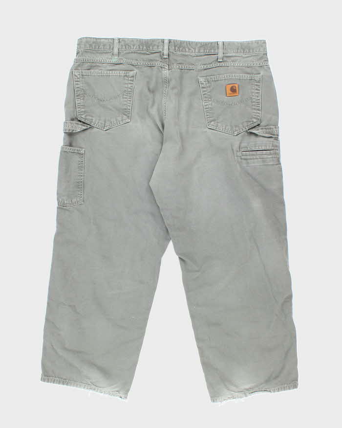 Vintage 2000's Carhartt Heavyweight Wide Leg Carpenter Trousers - W40 L25