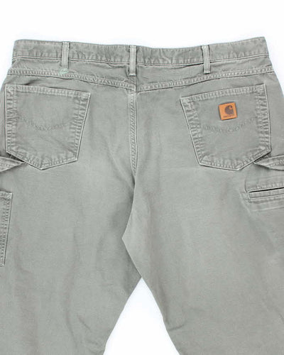 Vintage 2000's Carhartt Heavyweight Wide Leg Carpenter Trousers - W40 L25