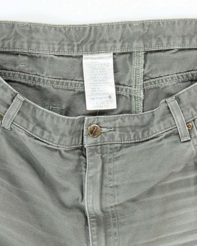 Vintage 2000's Carhartt Heavyweight Wide Leg Carpenter Trousers - W40 L25