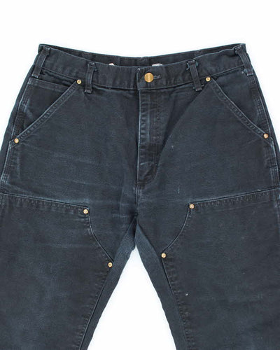 Vintage 2000's Carhartt Double Knee Faded Carpenter Trousers - W30 L28