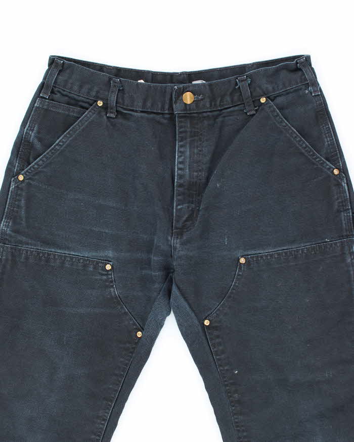 Vintage 2000's Carhartt Double Knee Faded Carpenter Trousers - W30 L28